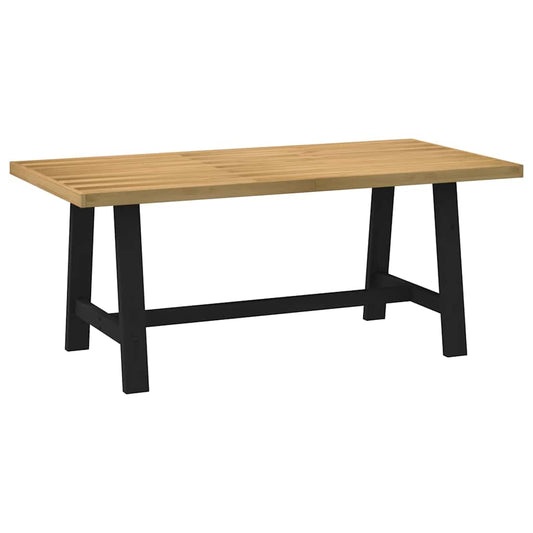 Dining Table NOAIN A-Shaped Legs 180x90x75 cm Solid Wood Pine Dining Table NOAIN A-Shaped Legs 180x90x75 cm Solid Wood Pine