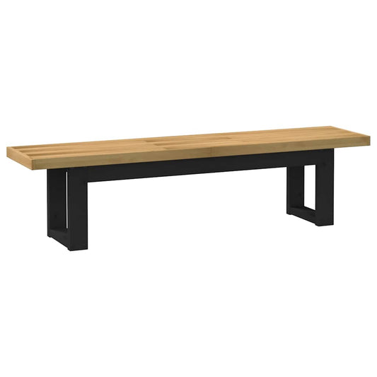 Dining Bench NOAIN U-Shaped Legs 180x40x45 cm Solid Wood Pine Dining Bench NOAIN U-Shaped Legs 180x40x45 cm Solid Wood Pine