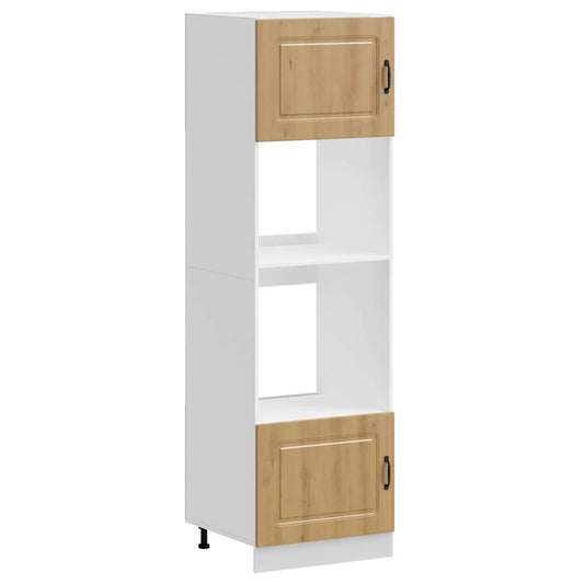 Oven Cabinets 2 pcs "Kalmar" Artisan Oak Engineered Wood Oven Cabinets 2 pcs "Kalmar" Artisan Oak Engineered Wood