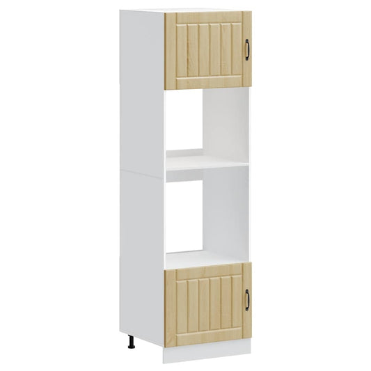 Oven Cabinets 2 pcs "Lucca" Sonoma Oak Engineered Wood Oven Cabinets 2 pcs "Lucca" Sonoma Oak Engineered Wood