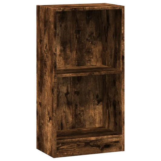 Bookcase Smoked Oak 40x24x76 cm Engineered Wood Bookcase Smoked Oak 40x24x76 cm Engineered Wood