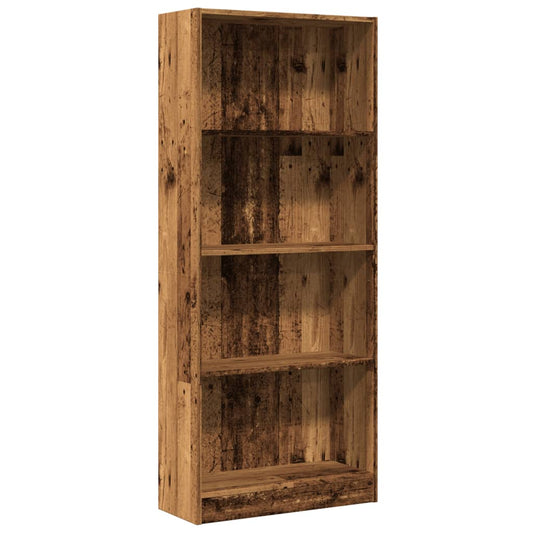 Bookcase Old Wood 60x24x143 cm Engineered Wood Bookcase Old Wood 60x24x143 cm Engineered Wood