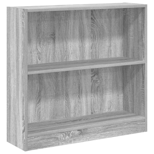 Bookcase Grey Sonoma 80x24x76 cm Engineered Wood Bookcase Grey Sonoma 80x24x76 cm Engineered Wood