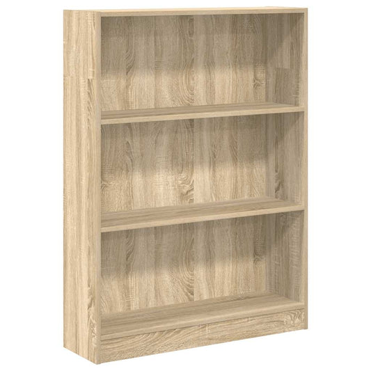 Bookcase Sonoma Oak 80x24x109 cm Engineered Wood Bookcase Sonoma Oak 80x24x109 cm Engineered Wood