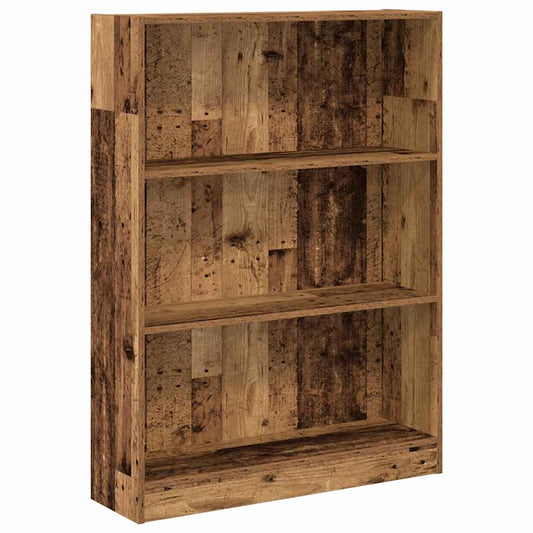 Bookcase Old Wood 80x24x109 cm Engineered Wood Bookcase Old Wood 80x24x109 cm Engineered Wood