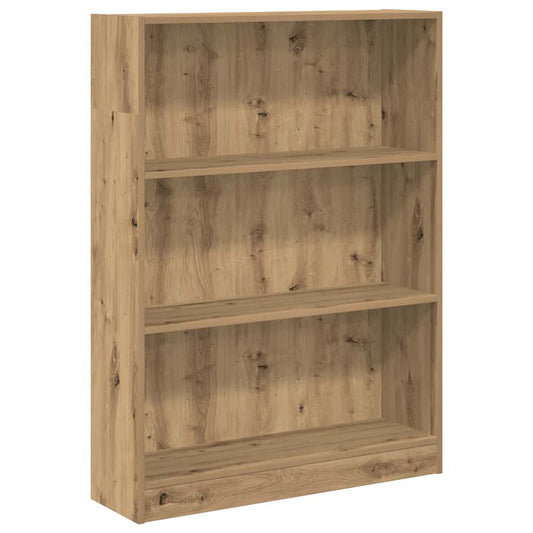 Bookcase Artisian Oak 80x24x109 cm Engineered Wood Bookcase Artisian Oak 80x24x109 cm Engineered Wood