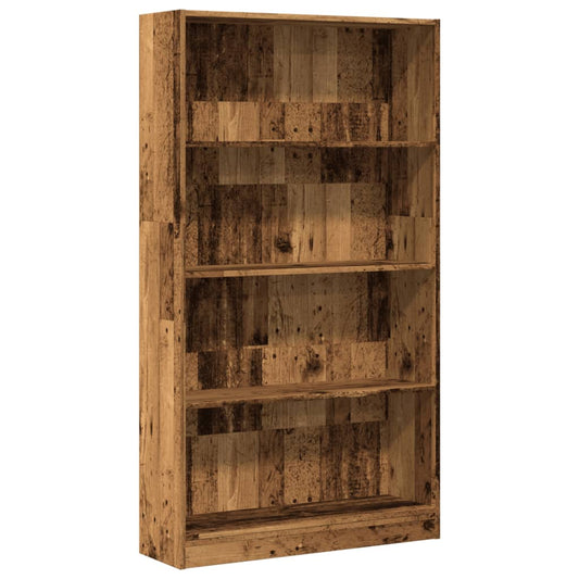 Bookcase Old Wood 80x24x143 cm Engineered Wood Bookcase Old Wood 80x24x143 cm Engineered Wood