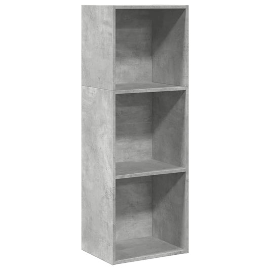 Bookcase Concrete Grey 40x30x114 cm Engineered Wood Bookcase Concrete Grey 40x30x114 cm Engineered Wood