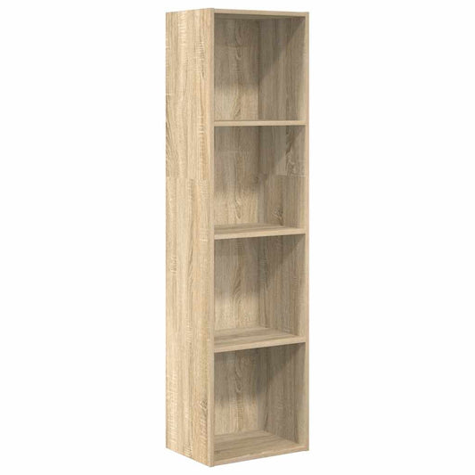 Bookcase Sonoma Oak 40x30x152 cm Engineered Wood Bookcase Sonoma Oak 40x30x152 cm Engineered Wood