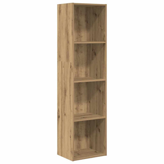 Bookcase Artisian Oak 40x30x152 cm Engineered Wood Bookcase Artisian Oak 40x30x152 cm Engineered Wood