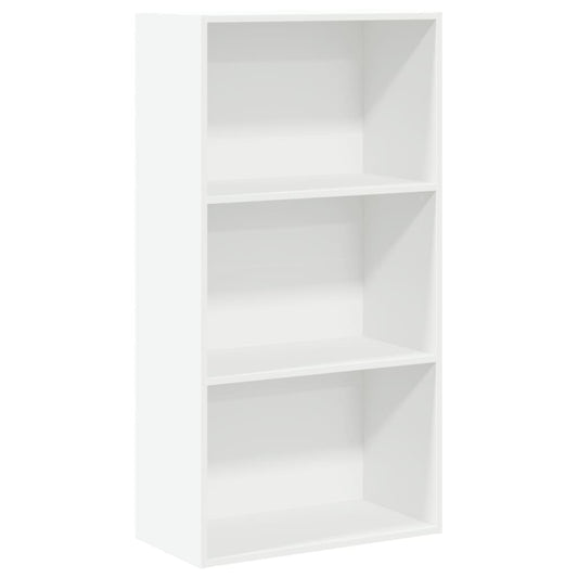 Bookcase White 60x30x114 cm Engineered Wood Bookcase White 60x30x114 cm Engineered Wood