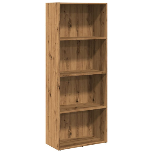 Bookcase Artisian Oak 60x30x152 cm Engineered Wood Bookcase Artisian Oak 60x30x152 cm Engineered Wood