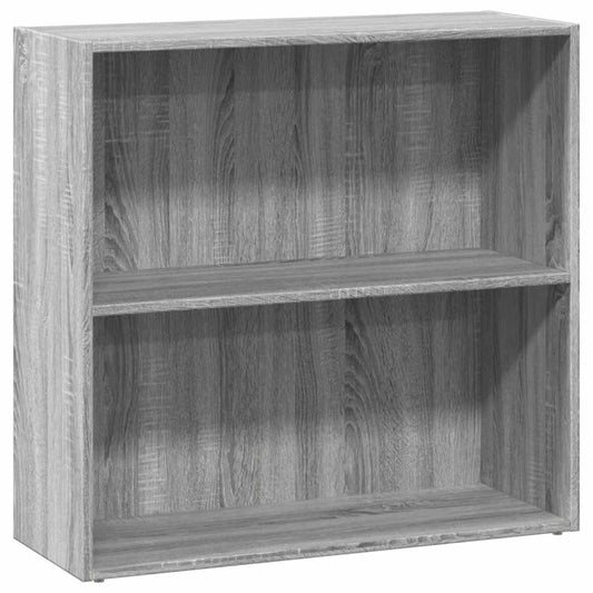 Bookcase Grey Sonoma 80x30x77 cm Engineered Wood Bookcase Grey Sonoma 80x30x77 cm Engineered Wood