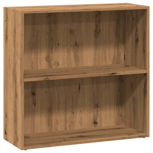 Bookcase Artisian Oak 80x30x77 cm Engineered Wood Bookcase Artisian Oak 80x30x77 cm Engineered Wood