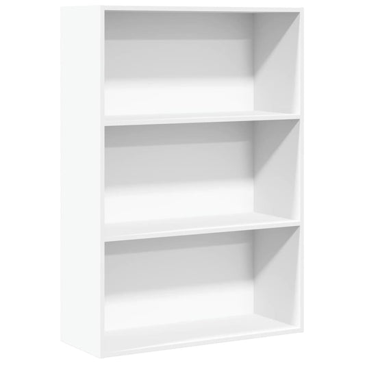 Bookcase White 80x30x114 cm Engineered Wood Bookcase White 80x30x114 cm Engineered Wood