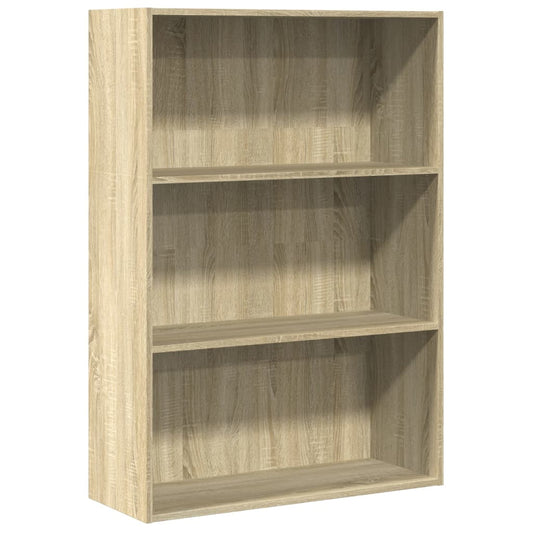 Bookcase Sonoma Oak 80x30x114 cm Engineered Wood Bookcase Sonoma Oak 80x30x114 cm Engineered Wood