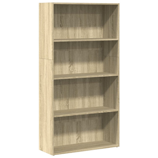 Bookcase Sonoma Oak 80x30x152 cm Engineered Wood Bookcase Sonoma Oak 80x30x152 cm Engineered Wood
