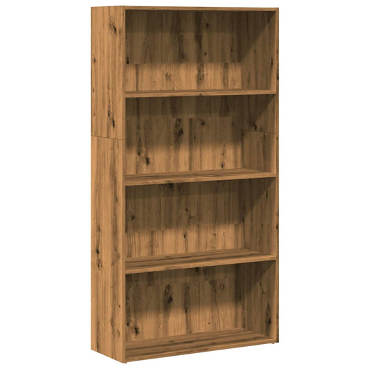 Bookcase Artisian Oak 80x30x152 cm Engineered Wood Bookcase Artisian Oak 80x30x152 cm Engineered Wood