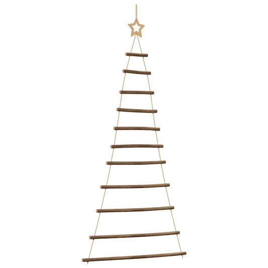 Hanging Christmas Tree with Top Star 74x150 cm Natural Branch Hanging Christmas Tree with Top Star 74x150 cm Natural Branch