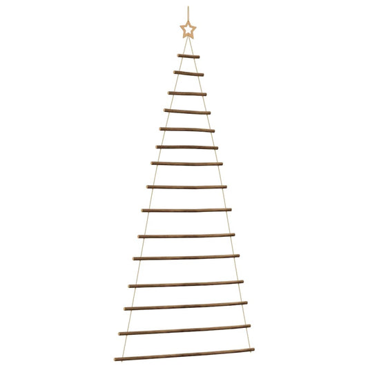 Hanging Christmas Tree with Top Star 100x210 cm Natural Branch Hanging Christmas Tree with Top Star 100x210 cm Natural Branch