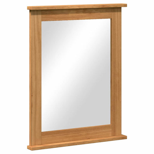 Mirror VIGO Honey Brown 55.5 x 5 x 70 cm Solid pine wood Mirror VIGO Honey Brown 55.5 x 5 x 70 cm Solid pine wood