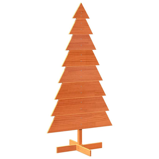Wooden Christmas Tree for Decoration Wax Brown 150 cm Solid Wood Pine Wooden Christmas Tree for Decoration Wax Brown 150 cm Solid Wood Pine