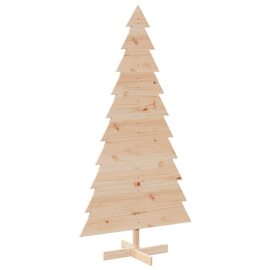 Wooden Christmas Tree for Decoration 180 cm Solid Wood Pine Wooden Christmas Tree for Decoration 180 cm Solid Wood Pine