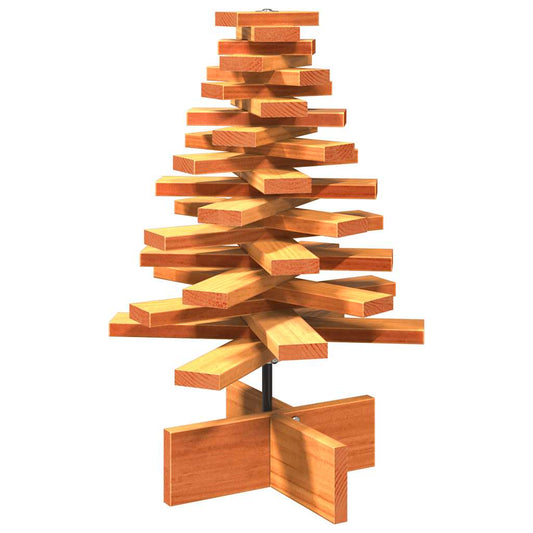 Wooden Christmas Tree for Decoration Wax Brown 60 cm Solid Wood Pine Wooden Christmas Tree for Decoration Wax Brown 60 cm Solid Wood Pine