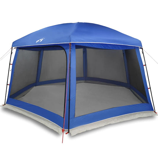 Pool Tent with Removable Fly & Mesh Walls Azure Blue 618x532 cm Pool Tent with Removable Fly & Mesh Walls Azure Blue 618x532 cm