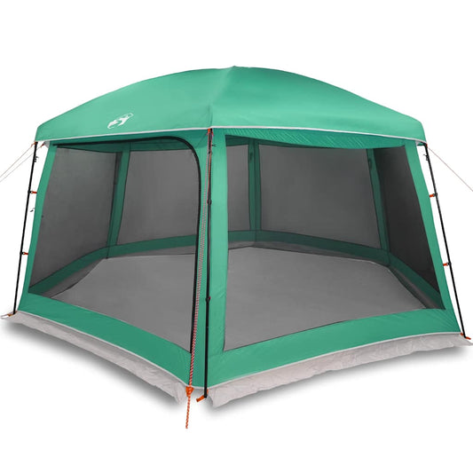 Pool Tent with Removable Fly & Mesh Walls Sea Green 618x532 cm Pool Tent with Removable Fly & Mesh Walls Sea Green 618x532 cm
