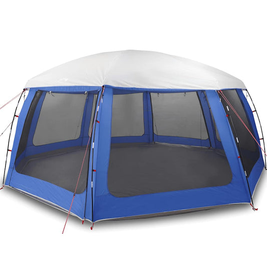 Pool Tent with Removable Fly & Mesh Walls Azure Blue 690x690 cm Pool Tent with Removable Fly & Mesh Walls Azure Blue 690x690 cm