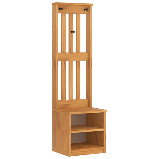 Hall Tree SANDNES 45x40x159.5 cm Solid Wood Pine Hall Tree SANDNES 45x40x159.5 cm Solid Wood Pine