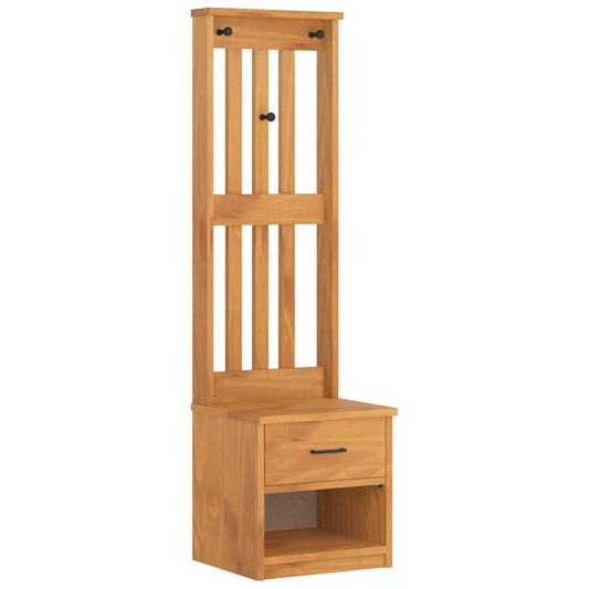 Hall Tree SANDNES 45x40x159.5 cm Solid Wood Pine Hall Tree SANDNES 45x40x159.5 cm Solid Wood Pine