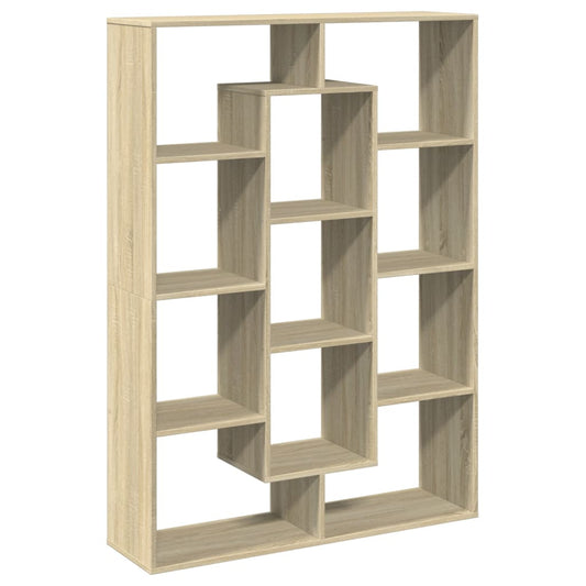 Book Cabinet Sonoma Oak 102x29x143 cm Engineered Wood Book Cabinet Sonoma Oak 102x29x143 cm Engineered Wood
