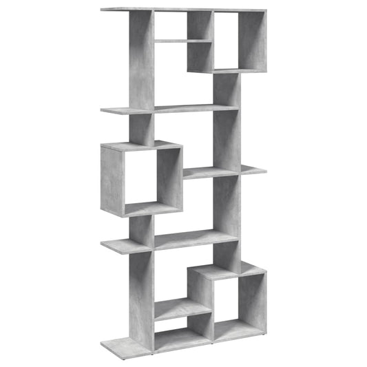 Book Cabinet Concrete Grey 92x29x188 cm Engineered Wood Book Cabinet Concrete Grey 92x29x188 cm Engineered Wood