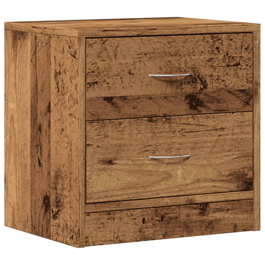 Bedside Cabinet Old Wood 40x30x40 cm Engineered Wood Bedside Cabinet Old Wood 40x30x40 cm Engineered Wood