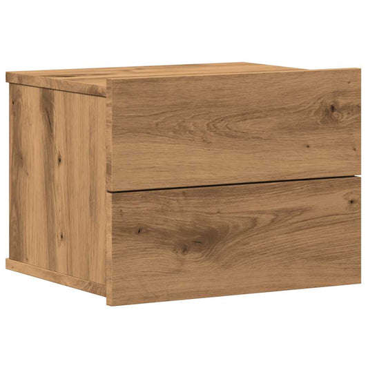 Wall-mounted Bedside Cabinet Artisan Oak 40x32x30 cm Wall-mounted Bedside Cabinet Artisan Oak 40x32x30 cm