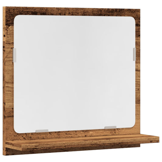 Bathroom Mirror Cabinet Old Wood 40x11x37 cm Engineered Wood Bathroom Mirror Cabinet Old Wood 40x11x37 cm Engineered Wood