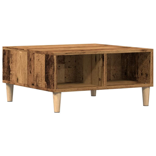 Coffee Table Old Wood 60x60x30 cm Engineered Wood Coffee Table Old Wood 60x60x30 cm Engineered Wood