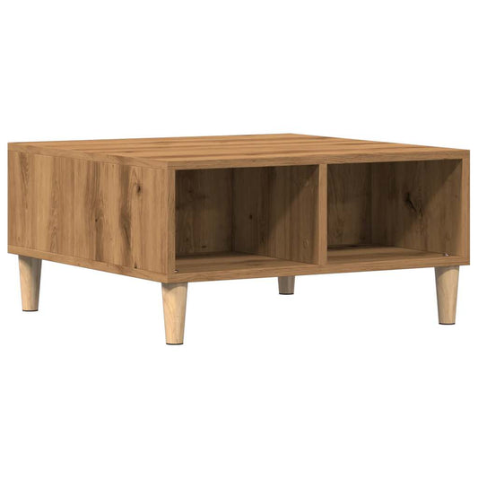 Coffee Table Artisan Oak 60x60x30 cm Engineered Wood Coffee Table Artisan Oak 60x60x30 cm Engineered Wood