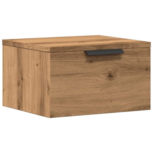 Wall-mounted Bedside Cabinet Artisan Oak 34x30x20 cm Wall-mounted Bedside Cabinet Artisan Oak 34x30x20 cm