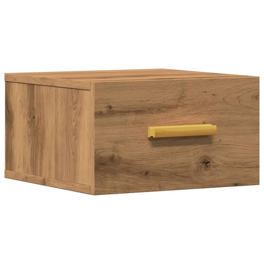 Wall-mounted Bedside Cabinet Artisan Oak 35x35x20 cm Wall-mounted Bedside Cabinet Artisan Oak 35x35x20 cm