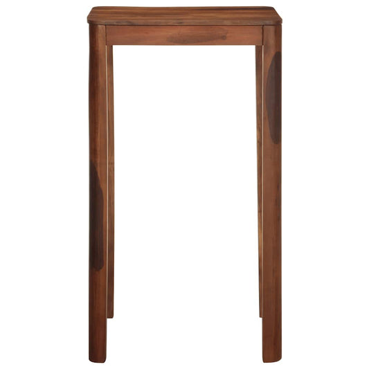 Bar Table 60x60x107 cm Solid Wood Acacia Bar Table 60x60x107 cm Solid Wood Acacia