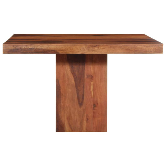Dining Table 120x120x77 cm Solid Wood Acacia Dining Table 120x120x77 cm Solid Wood Acacia