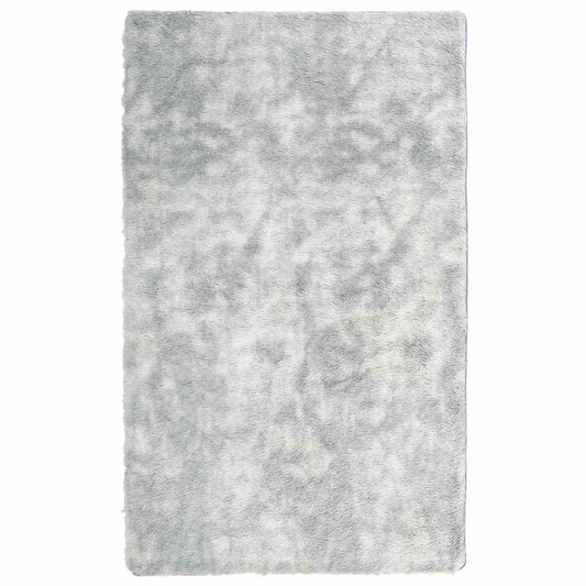 Shaggy Rug High Pile NAVARRA Silver Grey 80x150 cm Polyester Shaggy Rug High Pile NAVARRA Silver Grey 80x150 cm Polyester