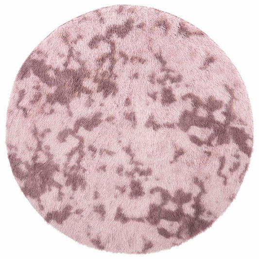 Shaggy Rug High Pile NAVARRA Dusty Pink 240x240 cm Polyester Shaggy Rug High Pile NAVARRA Dusty Pink 240x240 cm Polyester