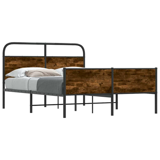 Bed Frame without Mattress 140x200 cm Sonoma Oak Engineered Wood Bed Frame without Mattress 140x200 cm Sonoma Oak Engineered Wood