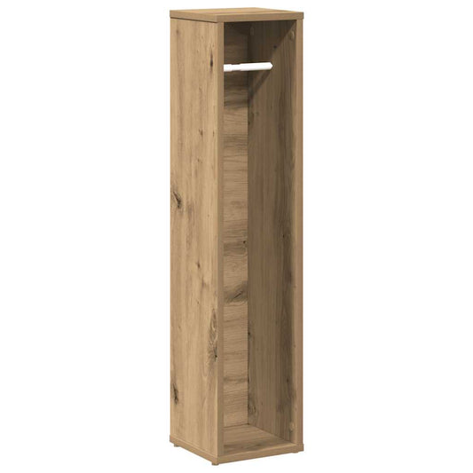 Bathroom Cabinet with Roll Holder Artisan Oak 20.5x20x90 cm Bathroom Cabinet with Roll Holder Artisan Oak 20.5x20x90 cm