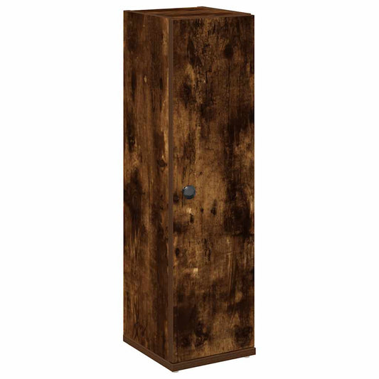 Bathroom Cabinet with Roll Holder Smoked Oak 20.5x22x72 cm Bathroom Cabinet with Roll Holder Smoked Oak 20.5x22x72 cm