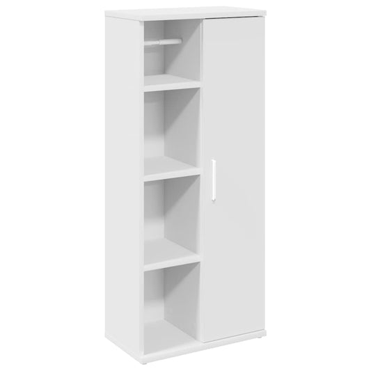 Bathroom Cabinet with Roll Holder White 39x22x90 cm Bathroom Cabinet with Roll Holder White 39x22x90 cm